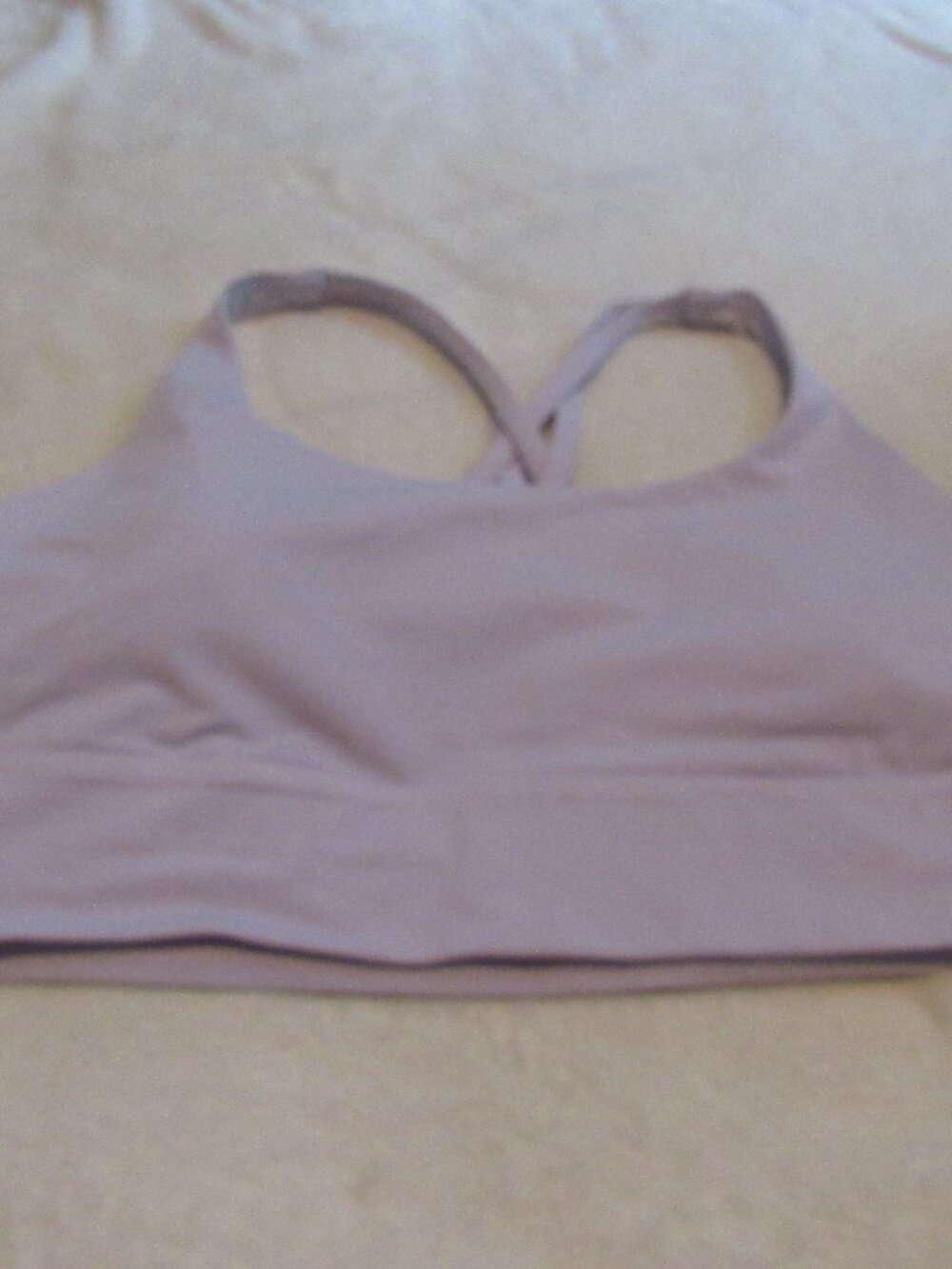 Lululemon Energy Bra Long Line Purple Bra 14 NWT
